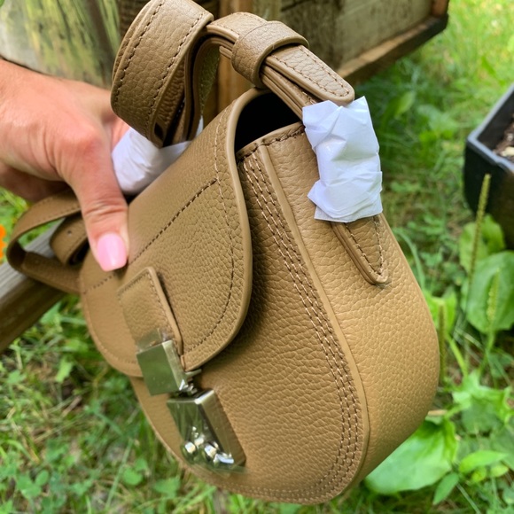 SOLD⛔️Authentic PHILLIP LIM Pebbled leather saddle flap Crossbody - Picture 4 of 15